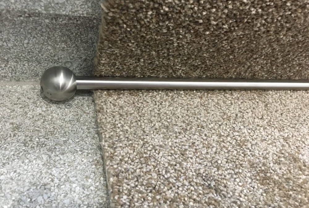 Premium stainless steel stair carpet rods: the perfect combination of style and functionality
