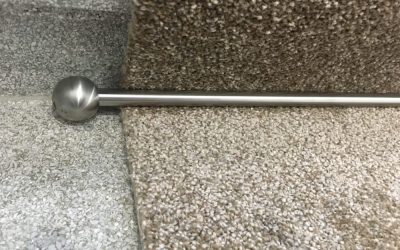 Premium stainless steel stair carpet rods: the perfect combination of style and functionality