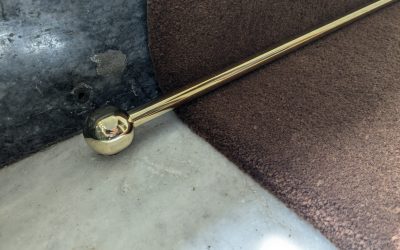 An interesting text – how do you call “stair carpet rods” in your area?