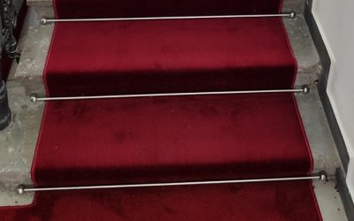 Why is the staircase the coldest part of the house, and how can this be improved?