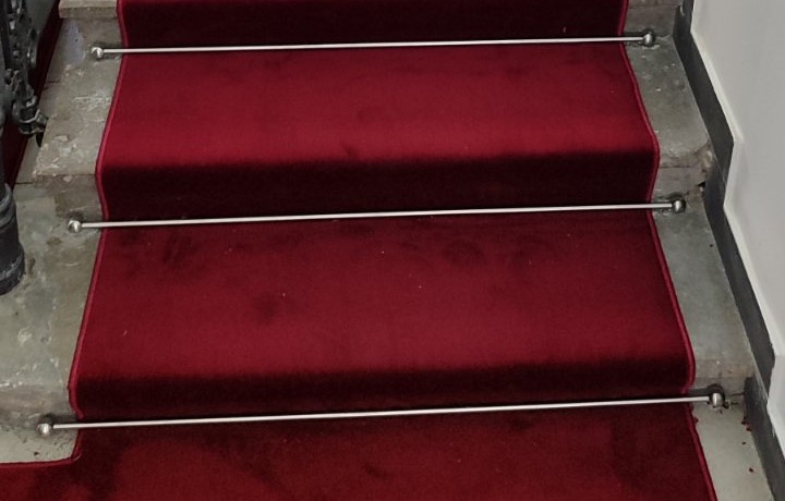 Why is the staircase the coldest part of the house, and how can this be improved?